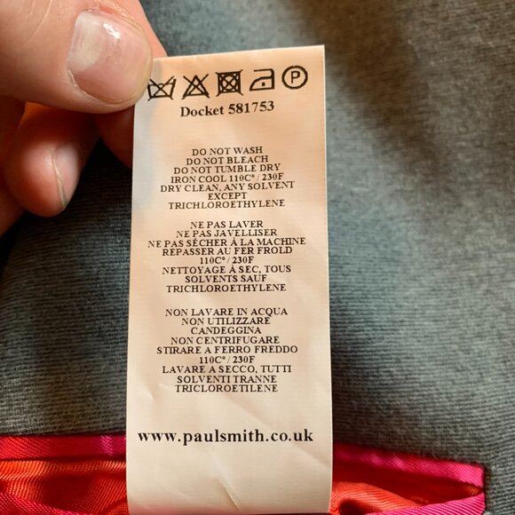 Paul Smith gray blazer - Picture 8 of 10